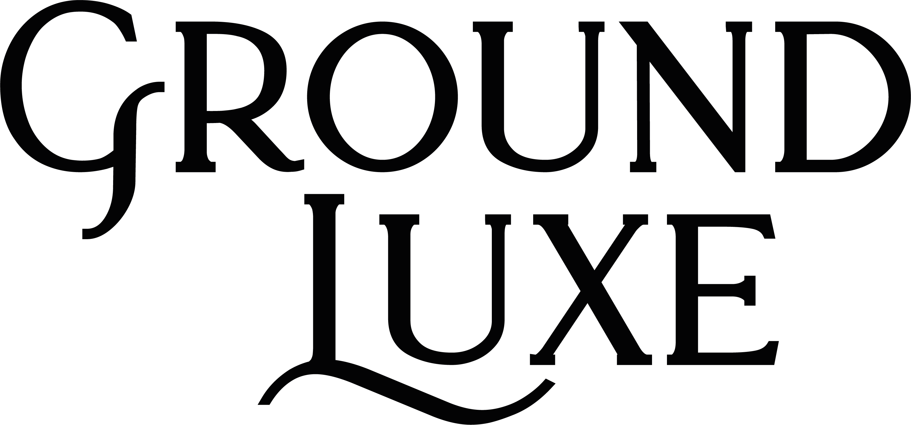 GroundLuxe logo